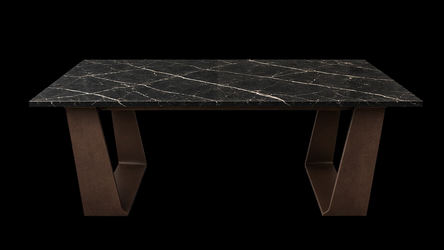 Orphée Corten Dining Table